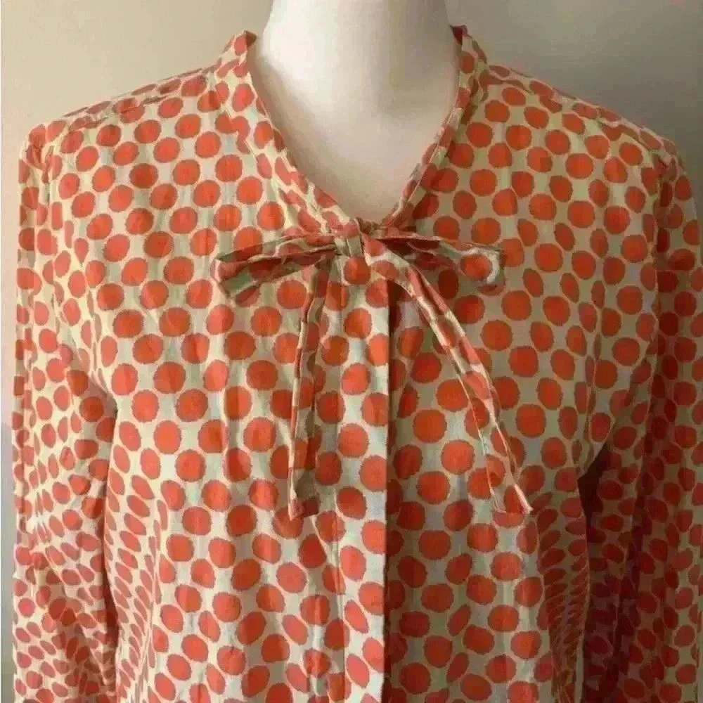 Fossil polka dot blouse - Picture 2 of 13